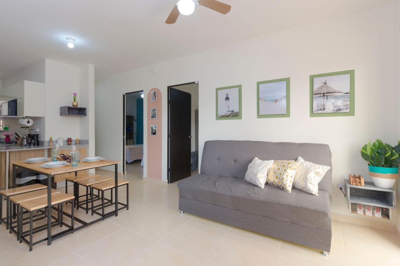 Bright & Relaxing Full Apartment แคนคูน ภายนอก รูปภาพ