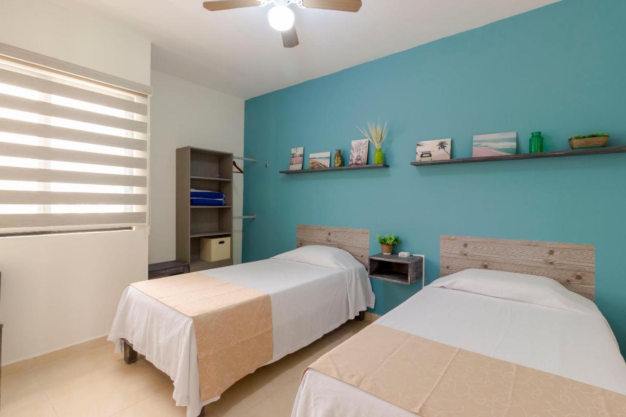 Bright & Relaxing Full Apartment แคนคูน ภายนอก รูปภาพ