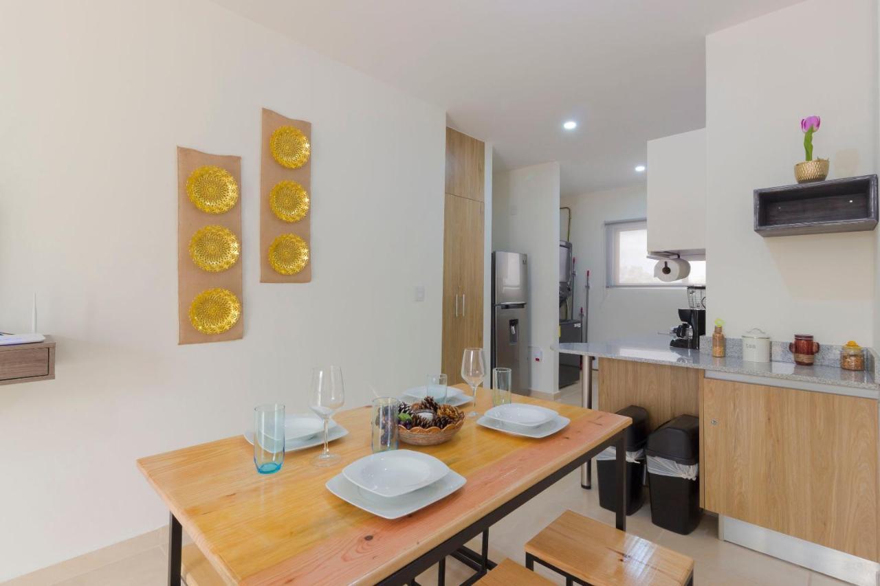 Bright & Relaxing Full Apartment แคนคูน ภายนอก รูปภาพ