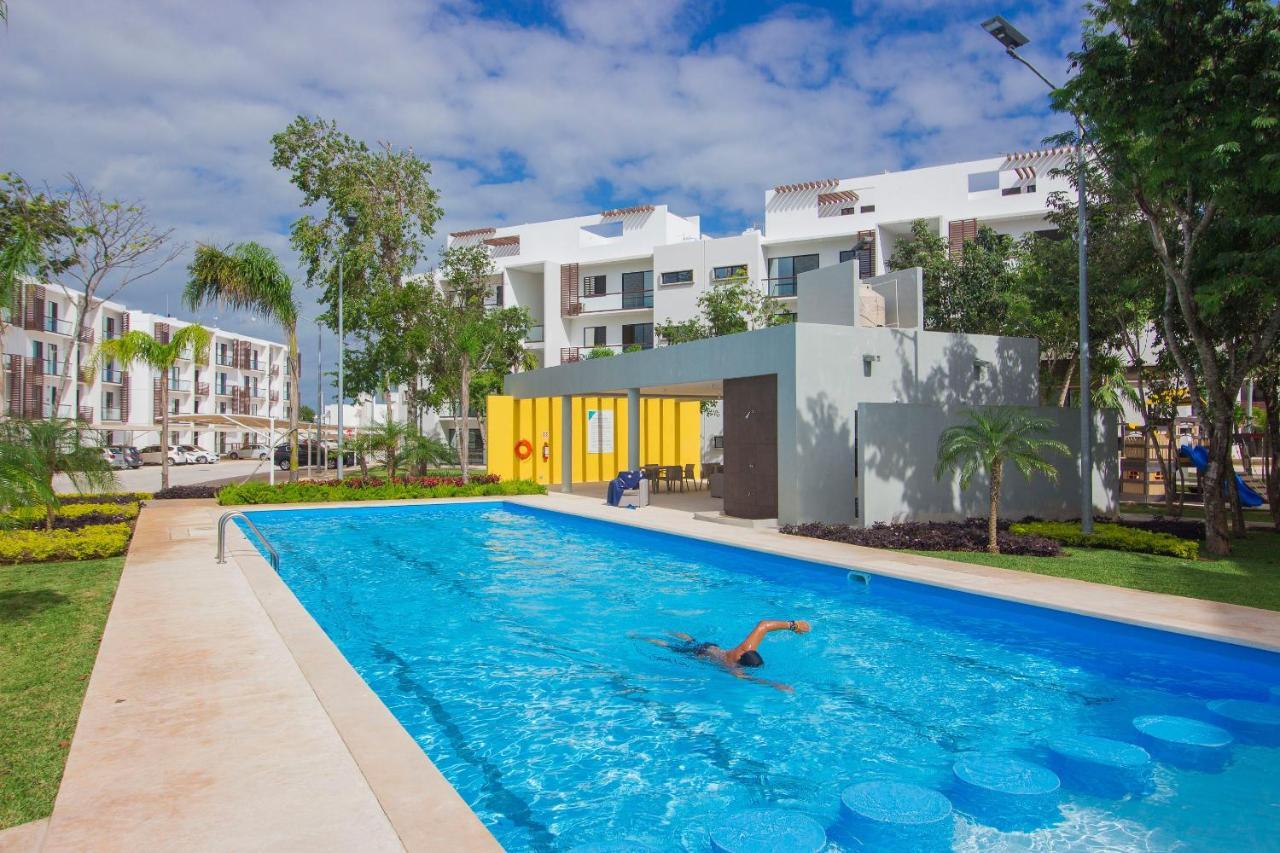 Bright & Relaxing Full Apartment แคนคูน ภายนอก รูปภาพ